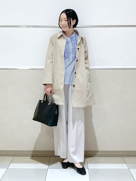 「SOUP（スープ）のアイテム（トップス）」を使った、erikoさん（レディース・165cm）の冬コーディネート