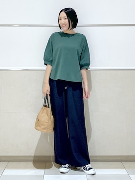 「暑い」｜erikoさん（レディース・165cm）の夏コーディネート
