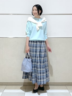 「THE SHOP TK （ザ ショップ ティーケー ）のアイテム」を使った、erikoさん（レディース・165cm）の春コーディネート