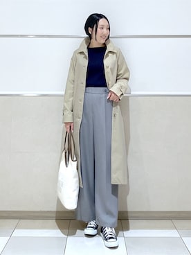 「esche（エッシュ）のアイテム」を使った、erikoさん（レディース・165cm）の冬コーディネート