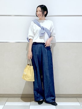 「MINIMUM（ミニマム）のアイテム（ワンピース/ドレス）」を使った、erikoさん（レディース・165cm）の春コーディネート