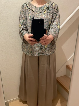 「MELROSE claire（メルローズ クレール）のアイテム」を使った、mi_hoさん（レディース・157cm）の夏コーディネート