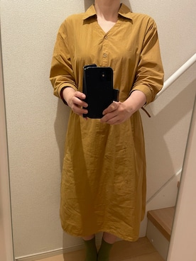 「OFUON（オフオン）のアイテム」を使った、mi_hoさん（レディース・157cm）の秋コーディネート