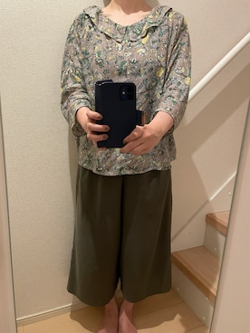 「MELROSE claire（メルローズ クレール）のアイテム」を使った、mi_hoさん（レディース・157cm）の夏コーディネート