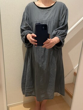 「A part by（アパートバイ）のアイテム（セットアップ）」を使った、mi_hoさん（レディース・157cm）の秋コーディネート
