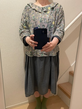 「LAPUAN KANKURIT（ラプアン カンクリ）のアイテム」を使った、mi_hoさん（レディース・157cm）の夏コーディネート