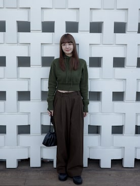 「Ayame（アヤメ）のアイテム」を使った、かぁまなちゃんさん（レディース・162cm）の冬コーディネート