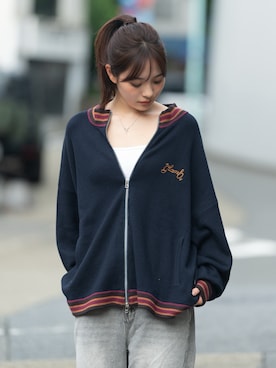 「glamb（グラム）のアイテム」を使った、babyyucchanさん（レディース・158cm）の秋コーディネート