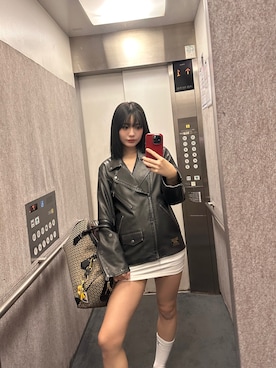 「glamb（グラム）のアイテム」を使った、babyyucchanさん（レディース・158cm）の秋コーディネート