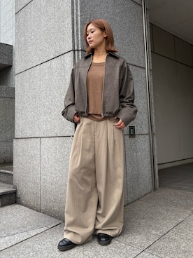Obis&さん(レディース・156cm)の秋コーディネート