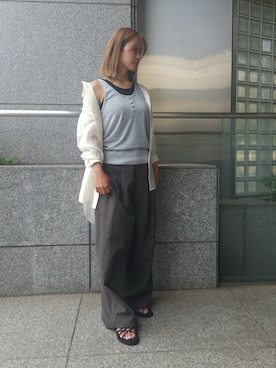 Obis&さん（レディース・156cm）の夏コーディネート