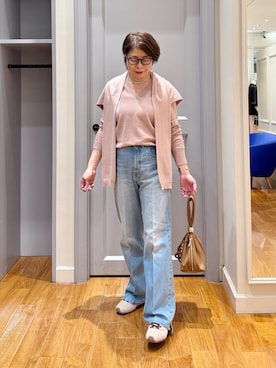 「grace grace （グラスグラス）のアイテム」を使った、Karubeさん（レディース・161cm）の秋コーディネート