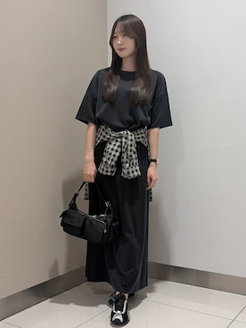 「UNTITLED（アンタイトル）のアイテム（シャツ/ブラウス）」を使った、mico7utさん（レディース・158cm）の秋コーディネート