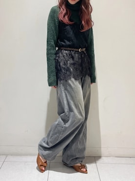 Lana leaさん（レディース・160cm）の秋コーディネート
