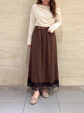 Lana leaさん（レディース・162cm）の秋コーディネート