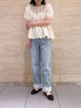 Lana leaさん（レディース・159cm）の秋コーディネート
