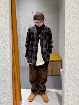 linさん（レディース・160cm）の秋コーディネート