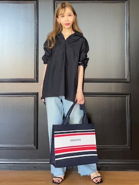 「オフィスカジュアル」｜natsukiさん（レディース・160cm）の夏コーディネート
