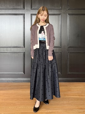 「DRESSTERIOR（ドレステリア）のアイテム（Tシャツ/カットソー）」を使った、natsukiさん（レディース・160cm）の夏コーディネート