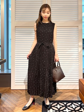 DRESSTERIOR(ドレステリア)の「コットンシルク ティアードワンピース DRESSTERIOR(ドレステリア)の「コットンシルク ティアードワンピース