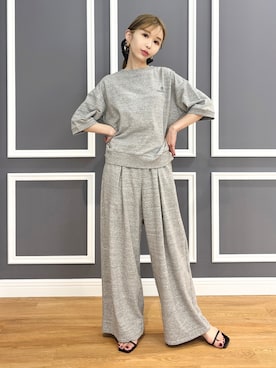 「DRESSTERIOR（ドレステリア）のアイテム（Tシャツ/カットソー）」を使った、natsukiさん（レディース・160cm）の春コーディネート