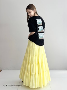「DRESSTERIOR（ドレステリア）のアイテム（Tシャツ/カットソー）」を使った、natsukiさん（レディース・160cm）の春コーディネート