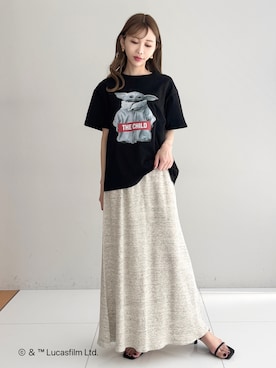 「DRESSTERIOR（ドレステリア）のアイテム（Tシャツ/カットソー）」を使った、natsukiさん（レディース・160cm）の春コーディネート