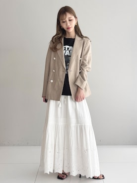 natsukiさん(レディース・160cm)の春コーディネート