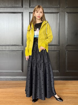 「DRESSTERIOR（ドレステリア）のアイテム（Tシャツ/カットソー）」を使った、natsukiさん（レディース・160cm）の夏コーディネート