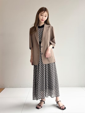 natsukiさん(レディース・160cm)の春コーディネート