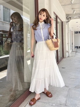 natsukiさん(レディース・160cm)の春コーディネート