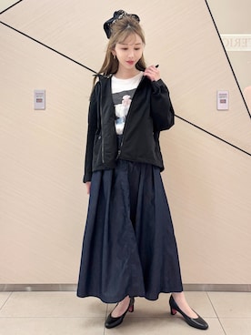 「DRESSTERIOR（ドレステリア）のアイテム（Tシャツ/カットソー）」を使った、natsukiさん（レディース・160cm）の夏コーディネート