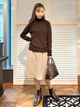 natsukiさん（レディース・160cm）の秋コーディネート