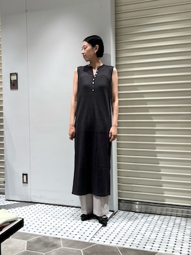 「NANO universe（ナノユニバース）のアイテム（その他パンツ）」を使った、nanoyanagidaさん（レディース・169cm）の夏コーディネート