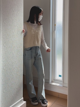 「Lace Ladies（レースレディース）のアイテム」を使った、rrrowletさん（レディース・152cm）の春コーディネート