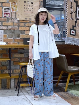 おやぶさん(レディース・157cm)の春コーディネート