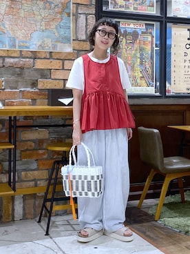 おやぶさん(レディース・157cm)の夏コーディネート