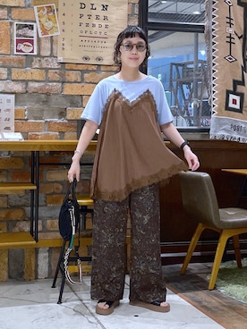おやぶさん(レディース・157cm)の春コーディネート