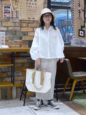 おやぶさん（レディース・157cm）の夏コーディネート