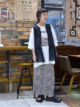 おやぶさん(レディース・157cm)の夏コーディネート