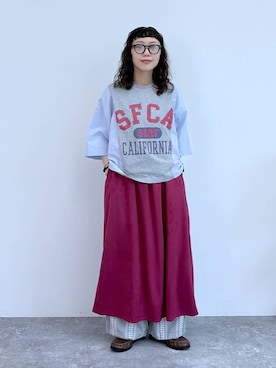おやぶさん(レディース・157cm)の夏コーディネート