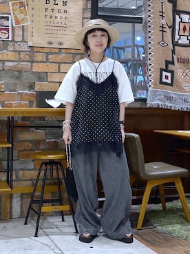 おやぶさん(レディース・157cm)の夏コーディネート