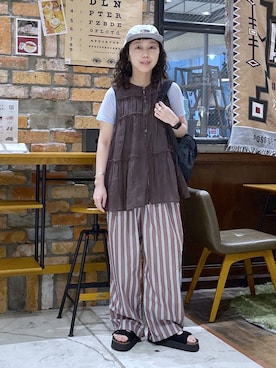 おやぶさん(レディース・157cm)の夏コーディネート