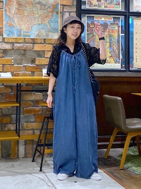 おやぶさん（レディース・157cm）の夏コーディネート