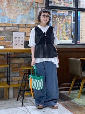 おやぶさん（レディース・157cm）の夏コーディネート