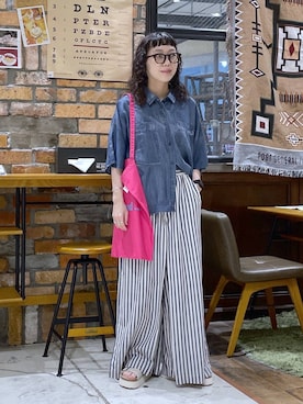 おやぶさん（レディース・157cm）の春コーディネート