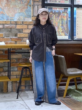 おやぶさん(レディース・157cm)の秋コーディネート