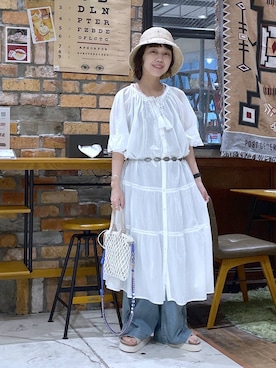 おやぶさん(レディース・157cm)の夏コーディネート
