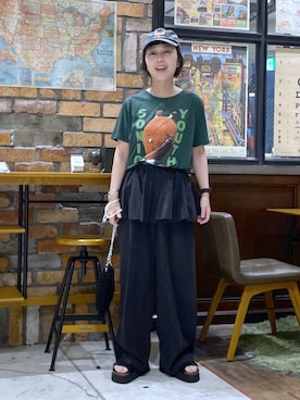 おやぶさん（レディース・157cm）の夏コーディネート