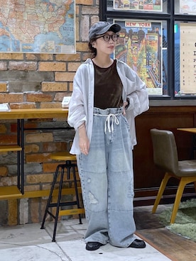 おやぶさん(レディース・157cm)の夏コーディネート